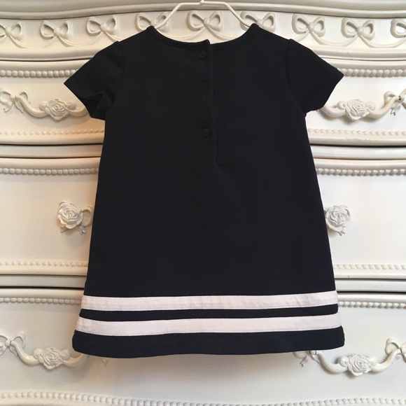 Janie And jack signature navy dress 12-18m - Picture 3 of 3